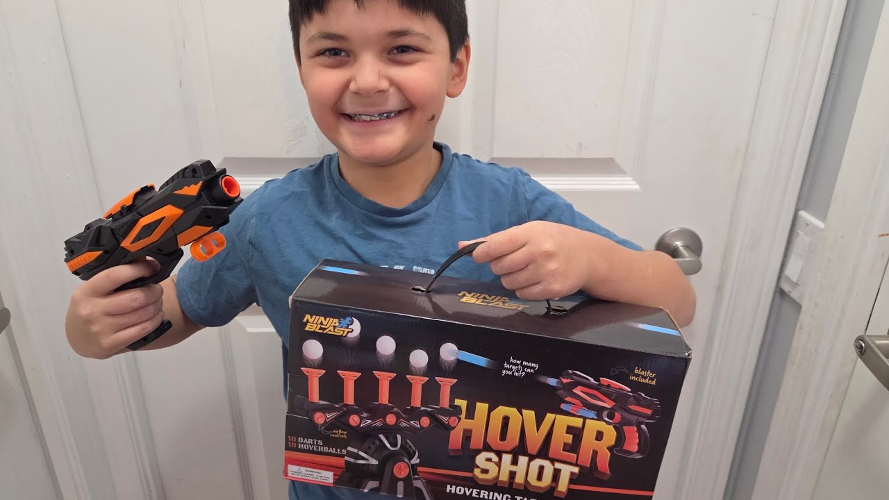 My First Time Shooting my New Hover Shot!