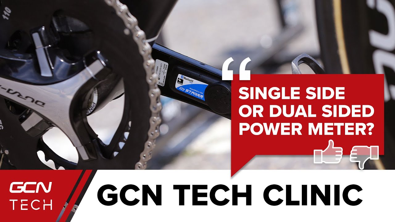 Should You Buy A Single Sided Or A Dual Sided Power Meter? | GCN Tech Clinic 