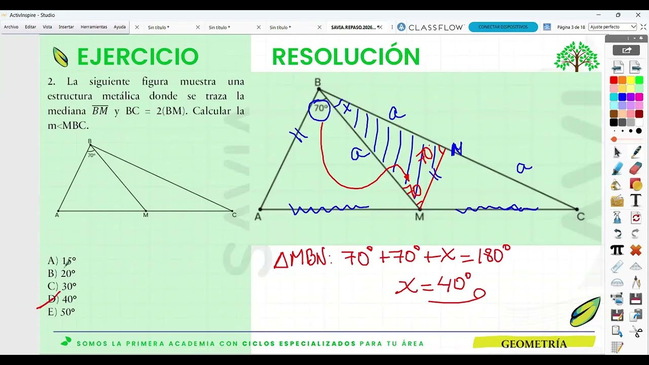 S6 Geometría - REPASO FINAL I (ABC) 2026 I