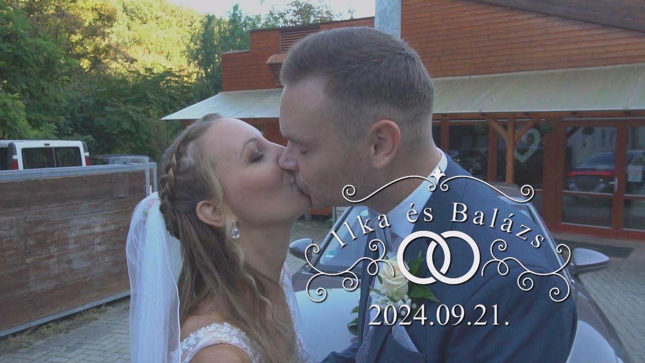 Ilka &eacute;s Bal&aacute;zs esk&uuml;vője - 2024.09.21.