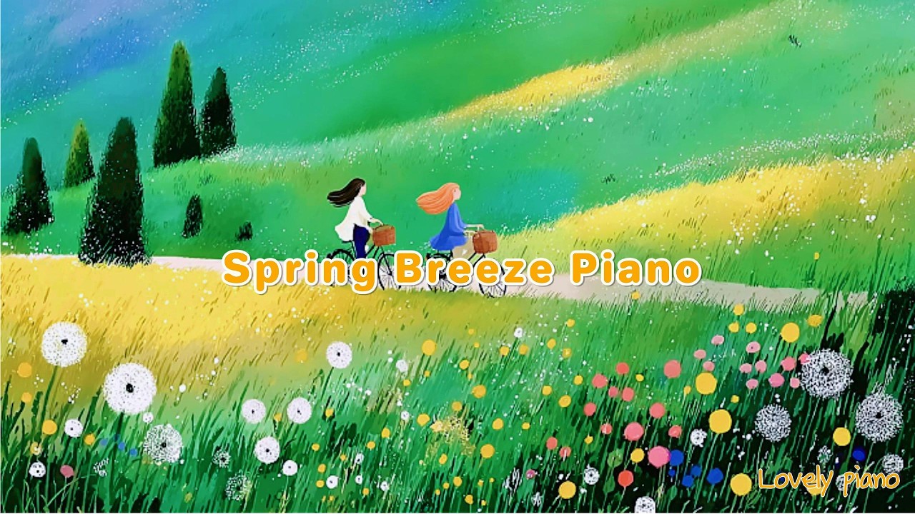 [BGM] 봄바람이 기다려지는 연둣빛 오후, 산뜻한 봄 연주곡🌿Spring Breeze Pianoㅣ봄피아노, 힐링음악 ,공부할때듣는음악,SpringPiano,HealingMusic