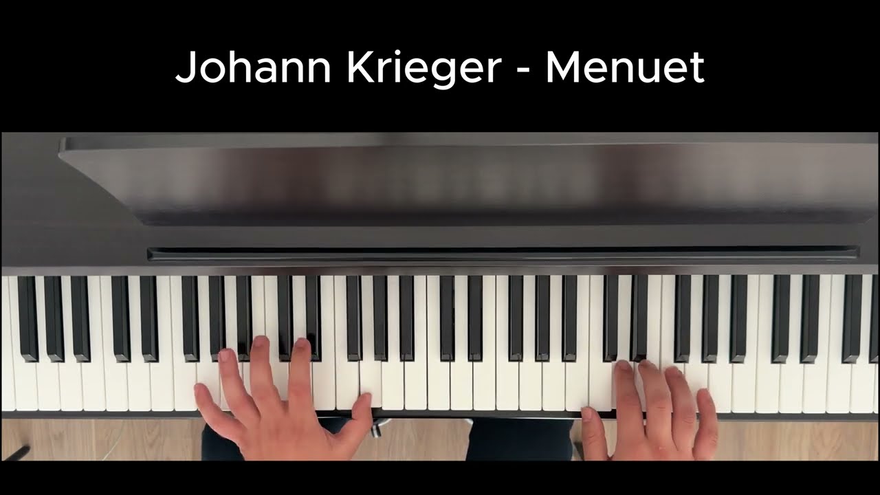 Johann Krieger - Menuet