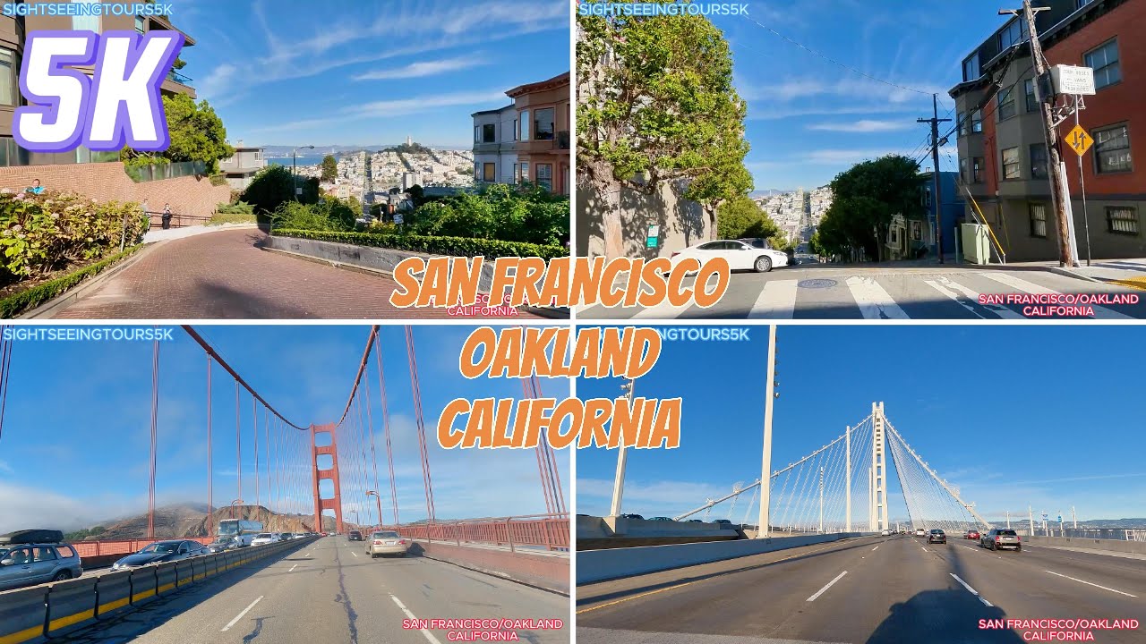 5K Scenic Driving Tour of Iconic San Francisco and Oakland