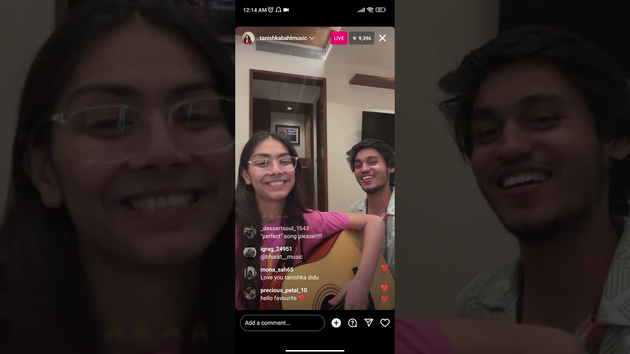 Tanishka and Anuj live Part 2 at 12:00am 15 June 24 ‎@Anujrehanmusic  ‎@TanishkaBahl 