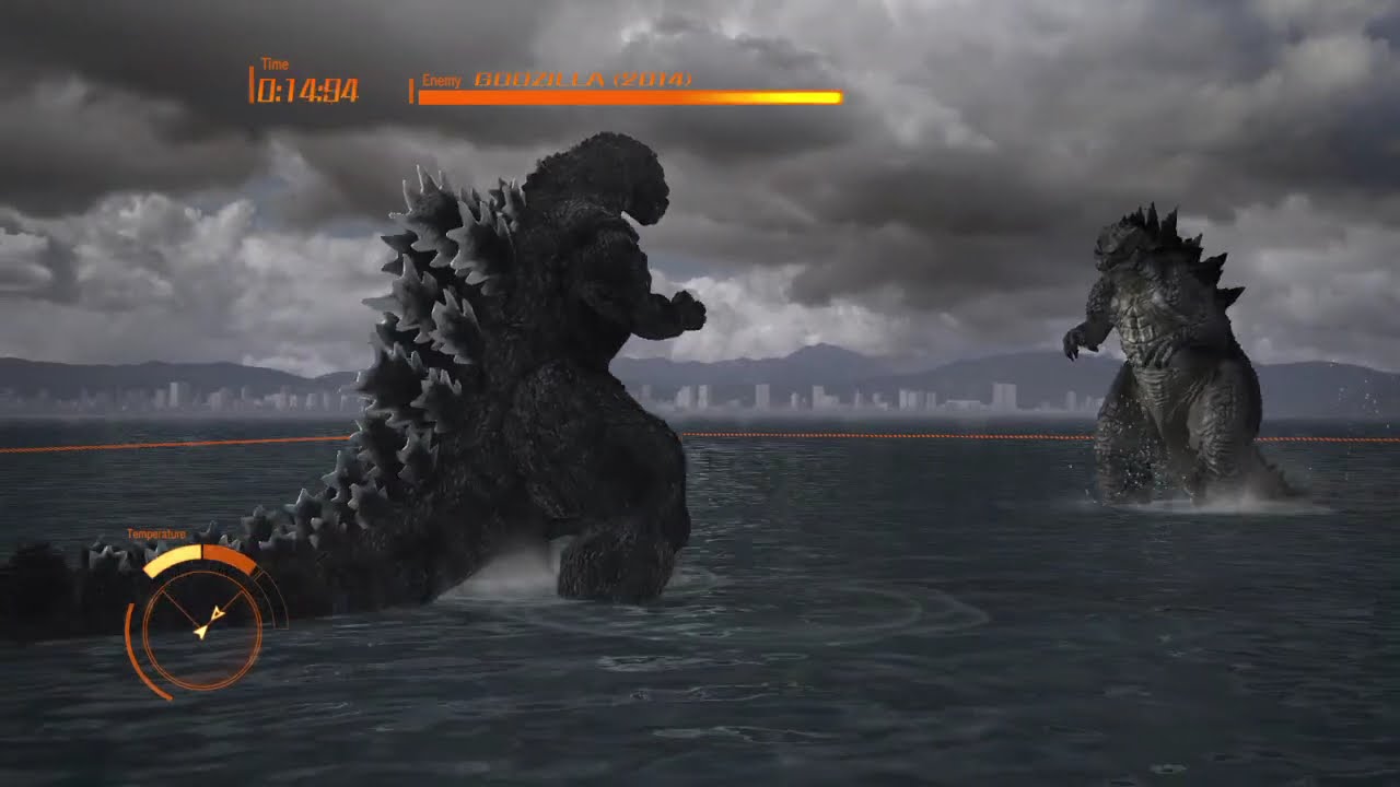 Godzilla vs everyone King of Kaiju mode 2 : GODZILLA PS4