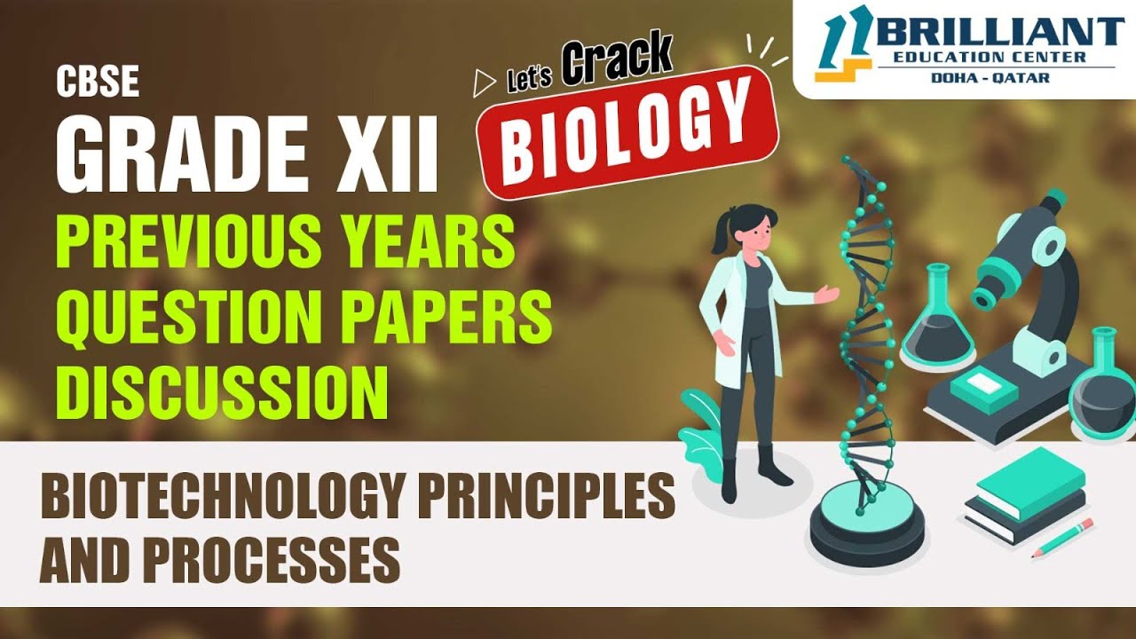 CBSE 12 Biology PYQs | Biotechnology Principles and Processes | Important MCQs, 2 and 3 Marks PYQs