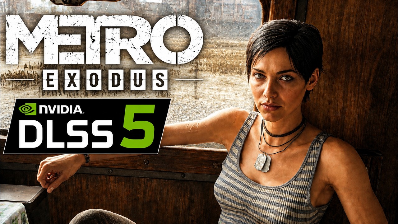 METRO EXODUS + DLSS 5 | RTX 5060 8GB Performance & Graphics Test