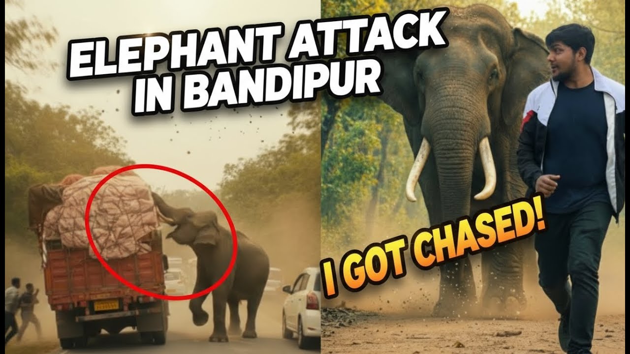ELEPHANT ATTACKS ON THE RISE IN BANDIPUR 2025
