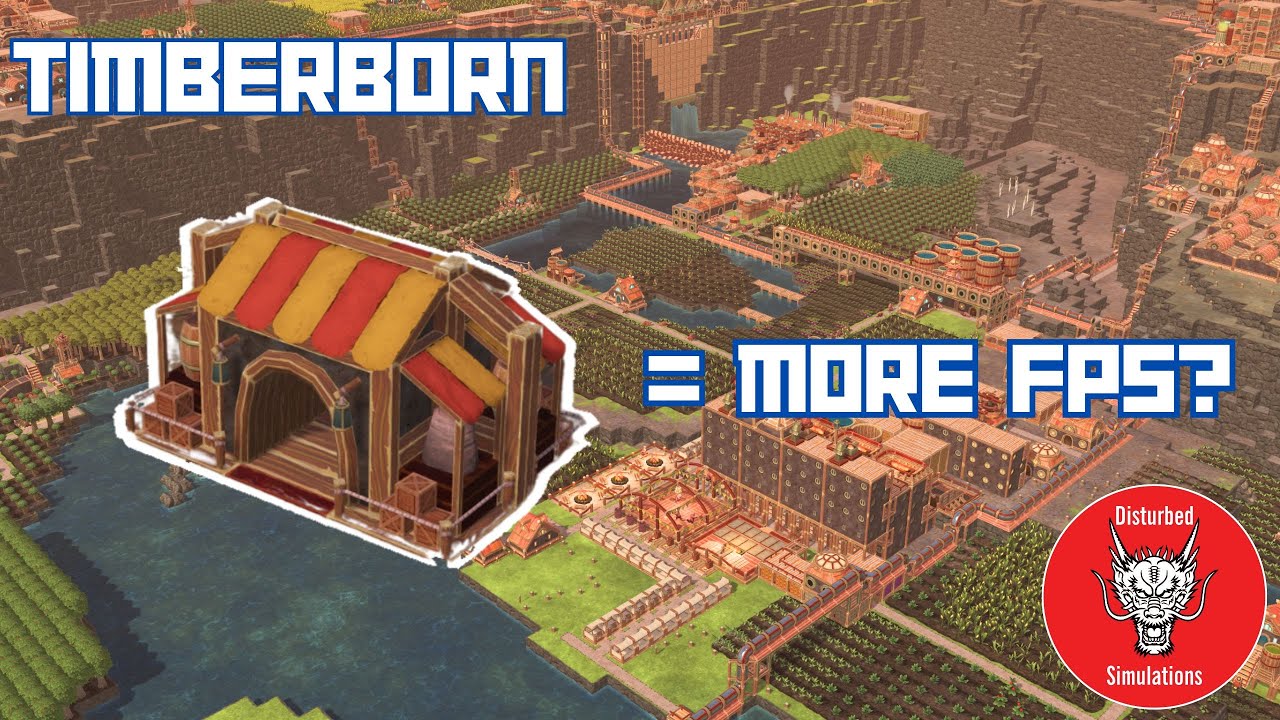 Timberborn | Do more districts increase FPS