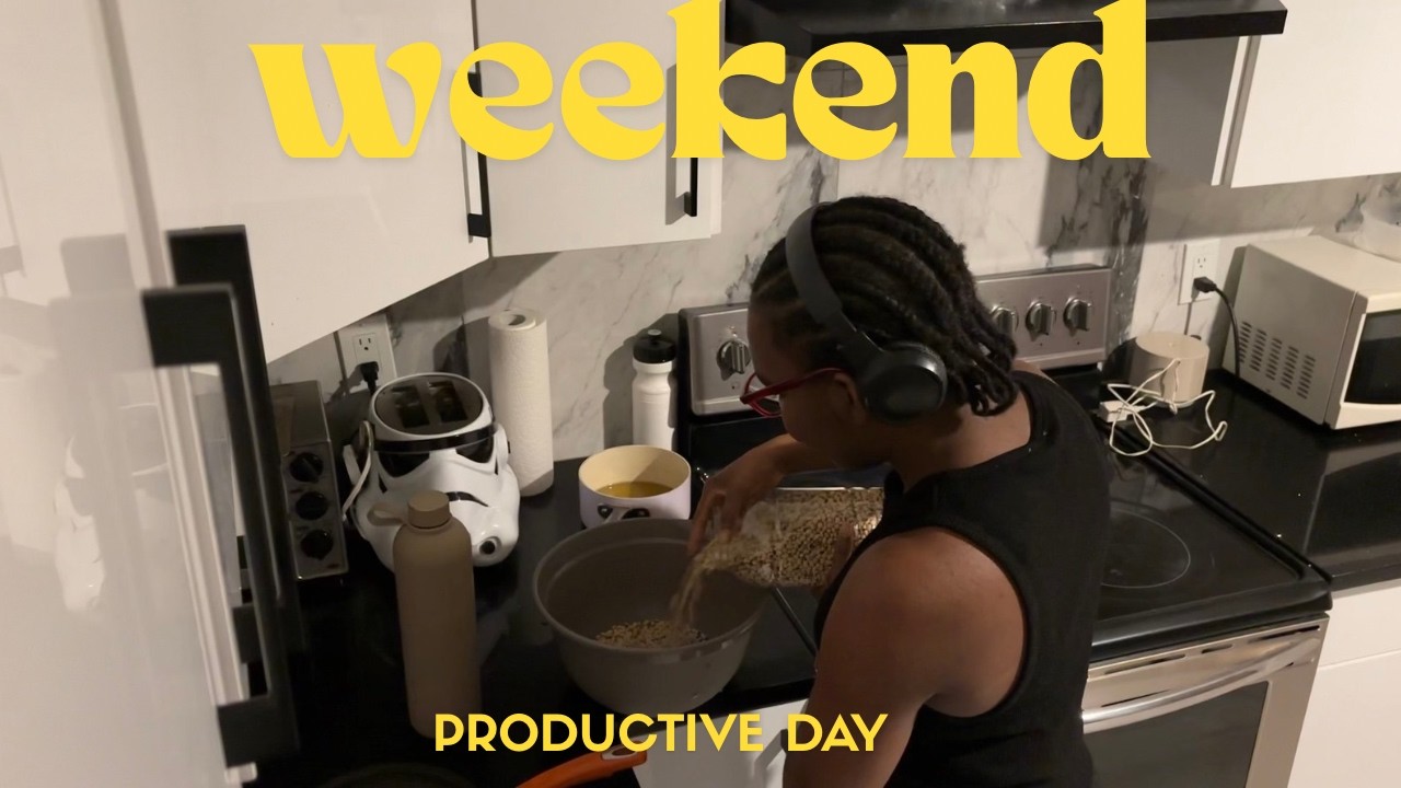 A Productive day in My Life abroad | Balancing Work, School, & Self-Care