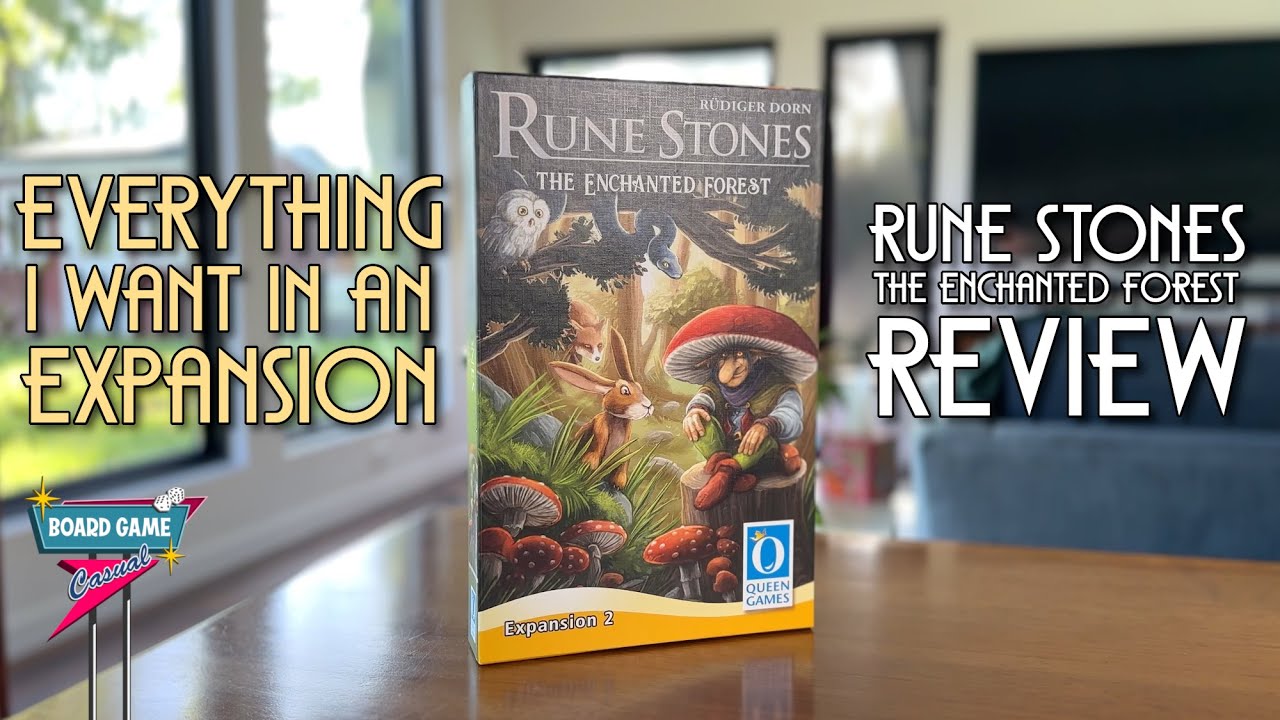 Rune Stones: The Enchanted Forest - Everything I want in a board game expansion! (REVIEW)