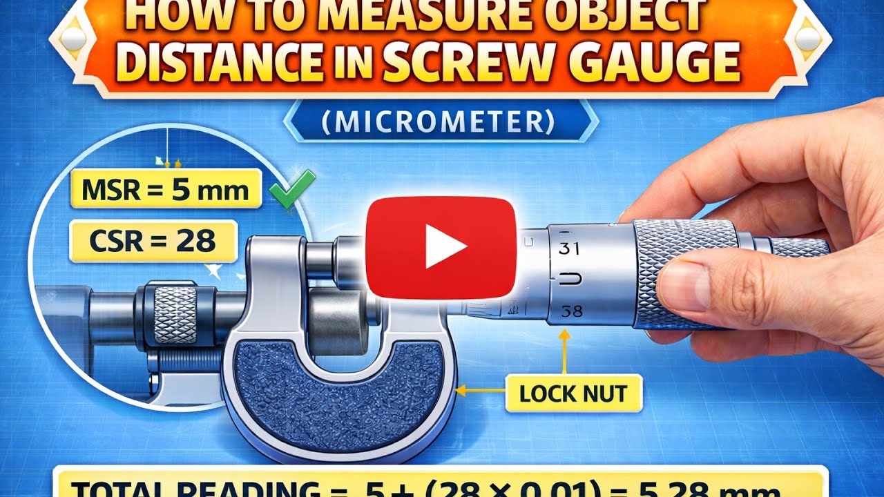 Screw gauge theory with numerical imp. For HTET PGT physics NVS KVS DSSSB Neet IIT Jam 