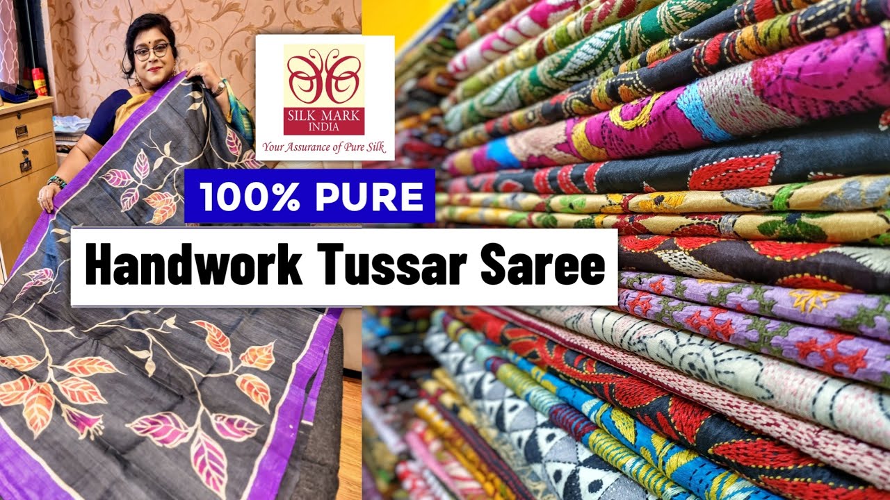 Pure Gachi Tussar Silk Lambani Work Saree 🔥🔥 - Manufacturer & Wholesaler // SINGLE PIECE AVAILABLE