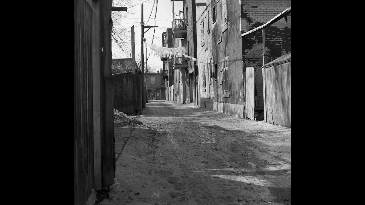 Chronique Montréalité no 14 : Brève histoire des ruelles de Montréal