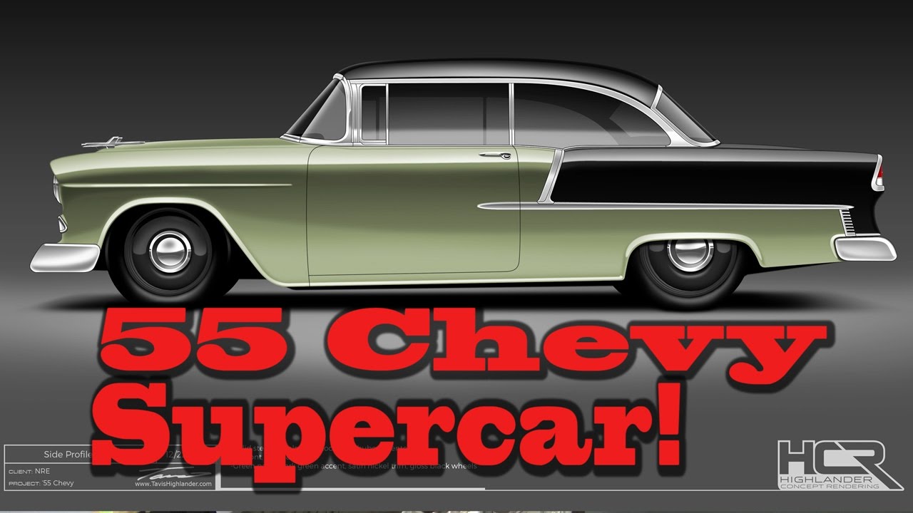 How to Build a 1955 Chevy Supercar, with Tom Nelson, NRE.  Chevrolet Bel Aire.