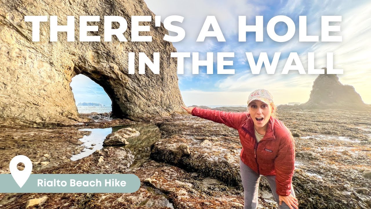 You Can ONLY Visit This Place at Low Tide! | Beach Hike in Olympic National Park