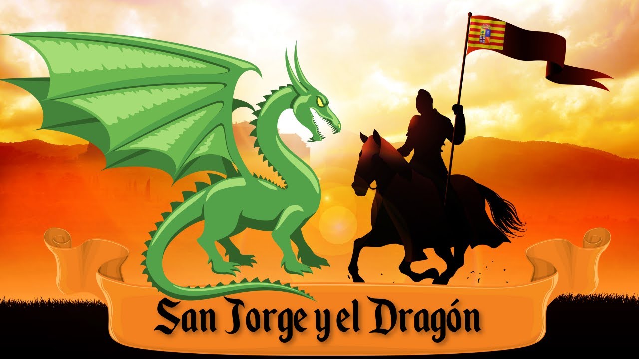 La Historia de San Jorge y El Dragon Para Niños - Cuentos Para Niños de 4 años