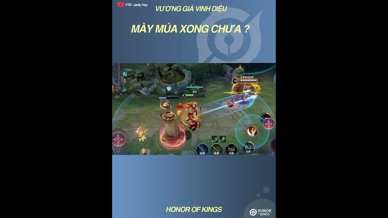 VGVD | M&agrave;y m&uacute;a xong chưa ?  #hok #honorofkings #vgvd #vuonggiavinhdieu #lqm #jerllyhuy #王者荣耀 #huygom
