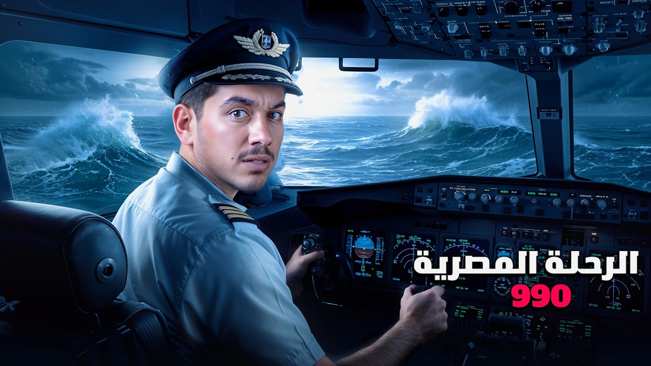قصة الطائرة المصرية 990 - رحلة جوية تحولت الي لغز حير العالم !