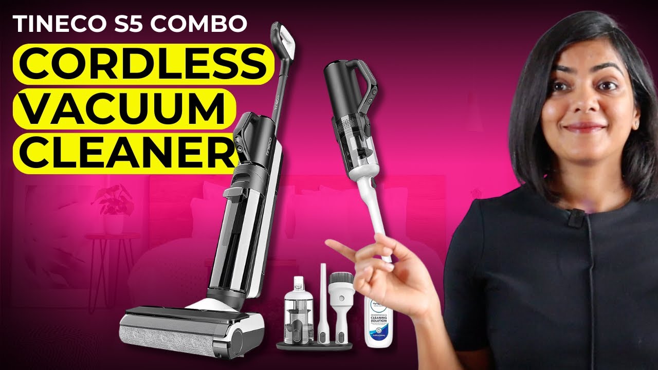 Tineco S5 Combo Vacuum + Mop Cordless Vacuum Cleaner | Demo