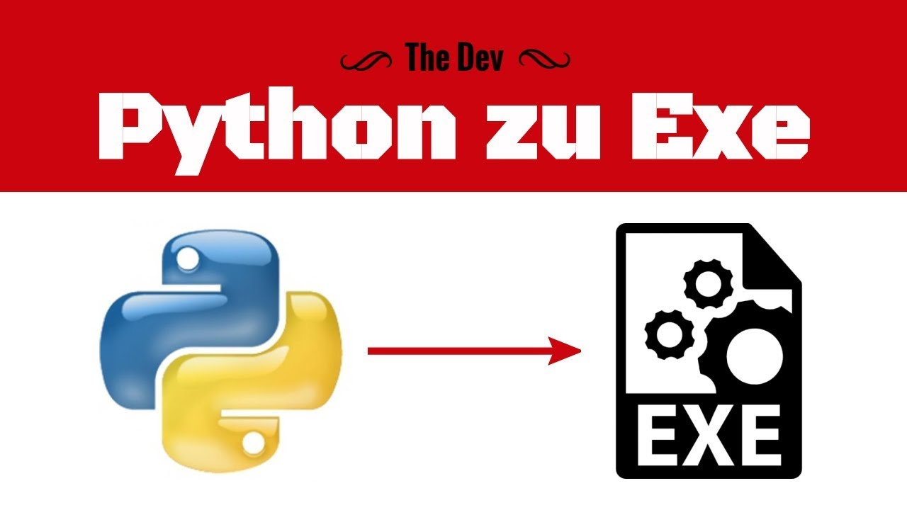 Python Programm in Exe Datei umwandeln