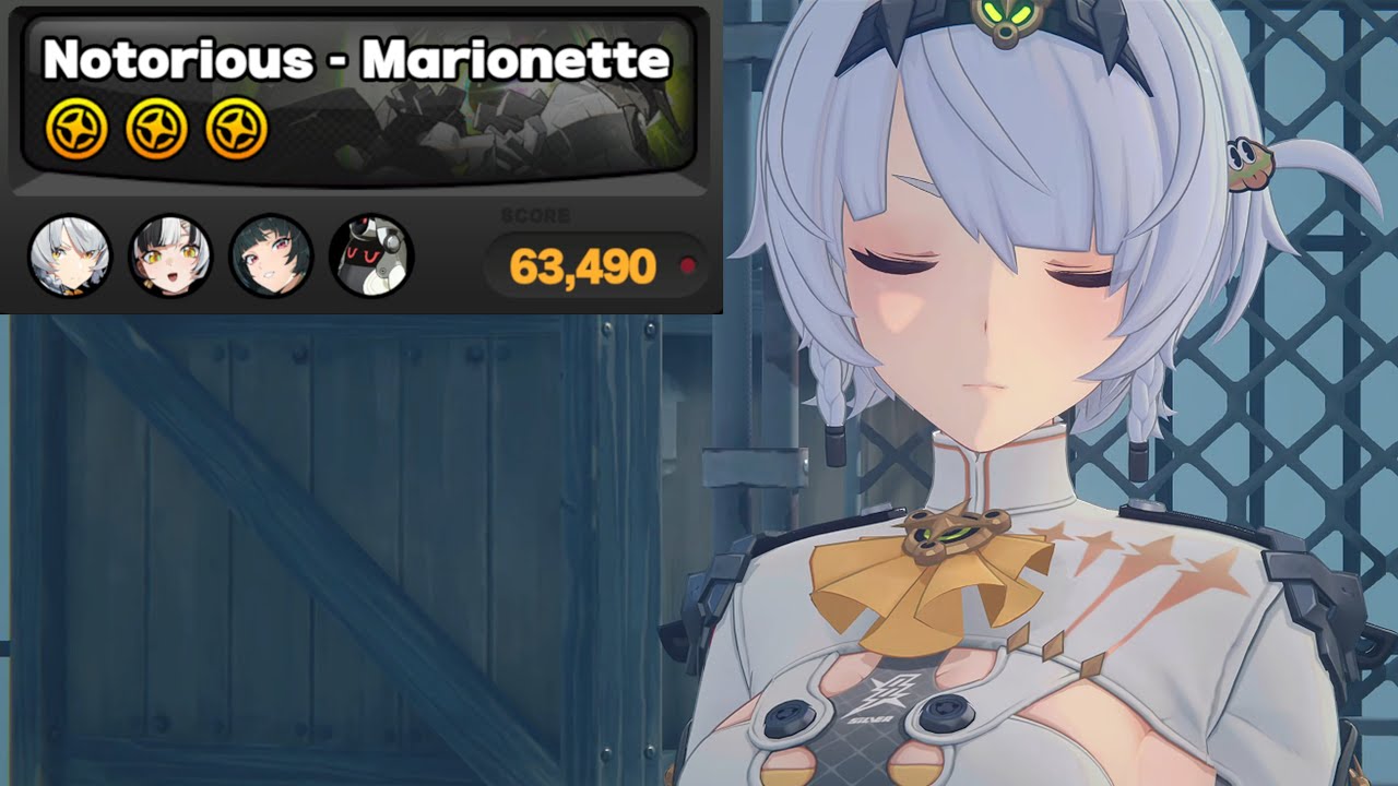 M0W1 Sanby - 63.4k Marionette | M1W0 Dialyn, M2W0 Astra | ZZZ Deadly Assault 2.4