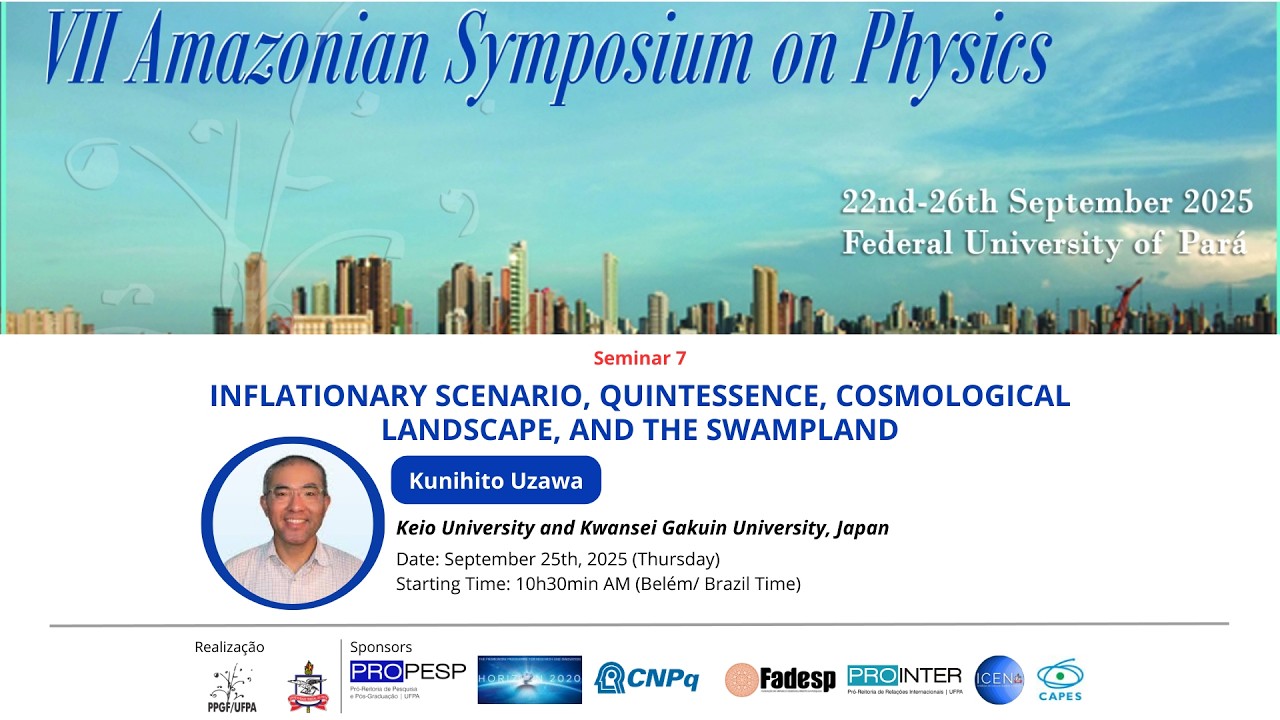 Inflationary scenario, Quintessence, cosmological landscape, and the swampland - Kunihito Uzawa