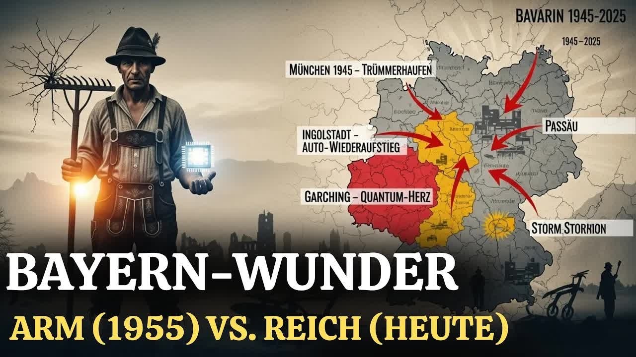 Warum ist Bayern anders und reicher als der Rest Deutschlands？ ｜ Deutsche Geschichte