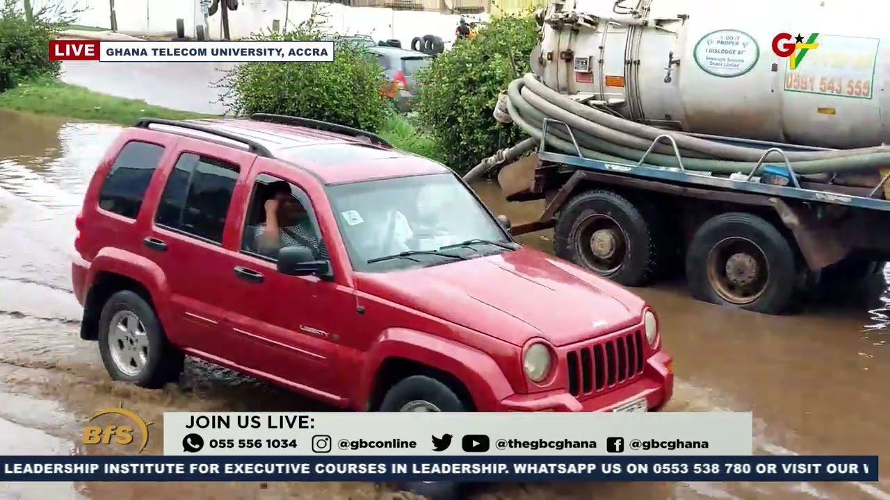 Achimota - Kwame Nkrumah Circle (Tesanor, GTUC) Stretch Floods