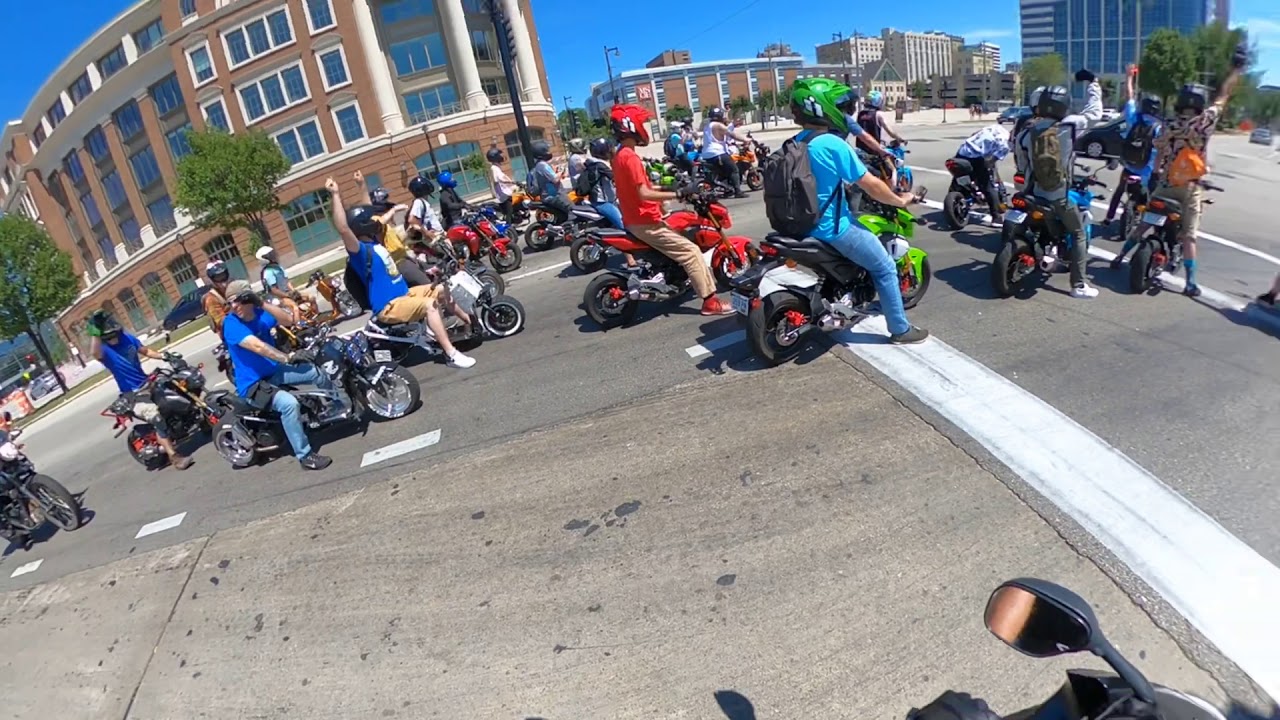 Grom & Ruckus Group Ride, Milwaukee WI