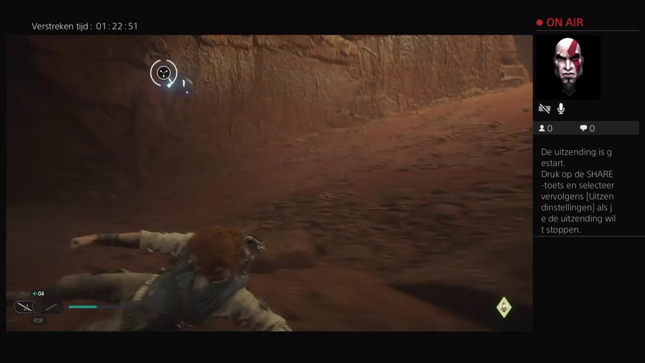 Live PS4-uitzending van Gamen-met-Rea Star Wars Survivor #17 Shattert Moon.