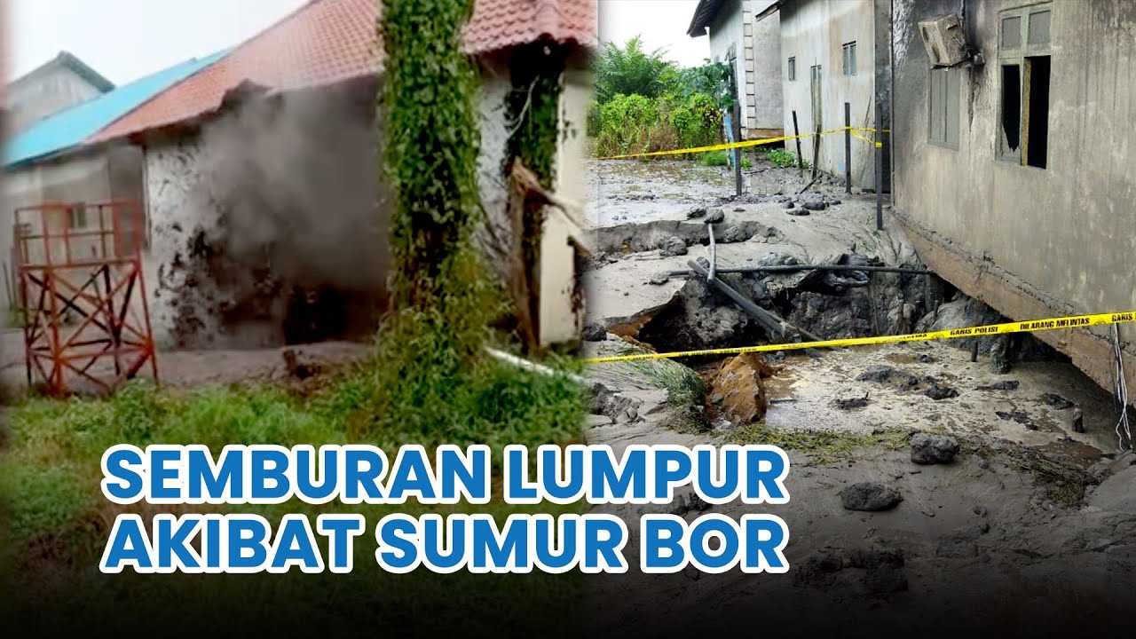 Polisi Sebut Semburan Lumpur Disebabkan Oleh Pengerjaan Sumur Bor
