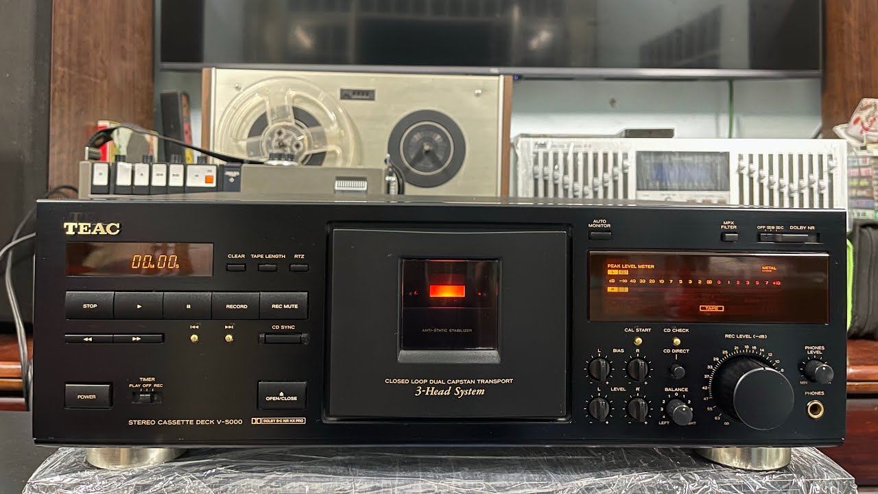 Cassette deck TEAC V5000  thu phát chuẩn - call: 0933488038