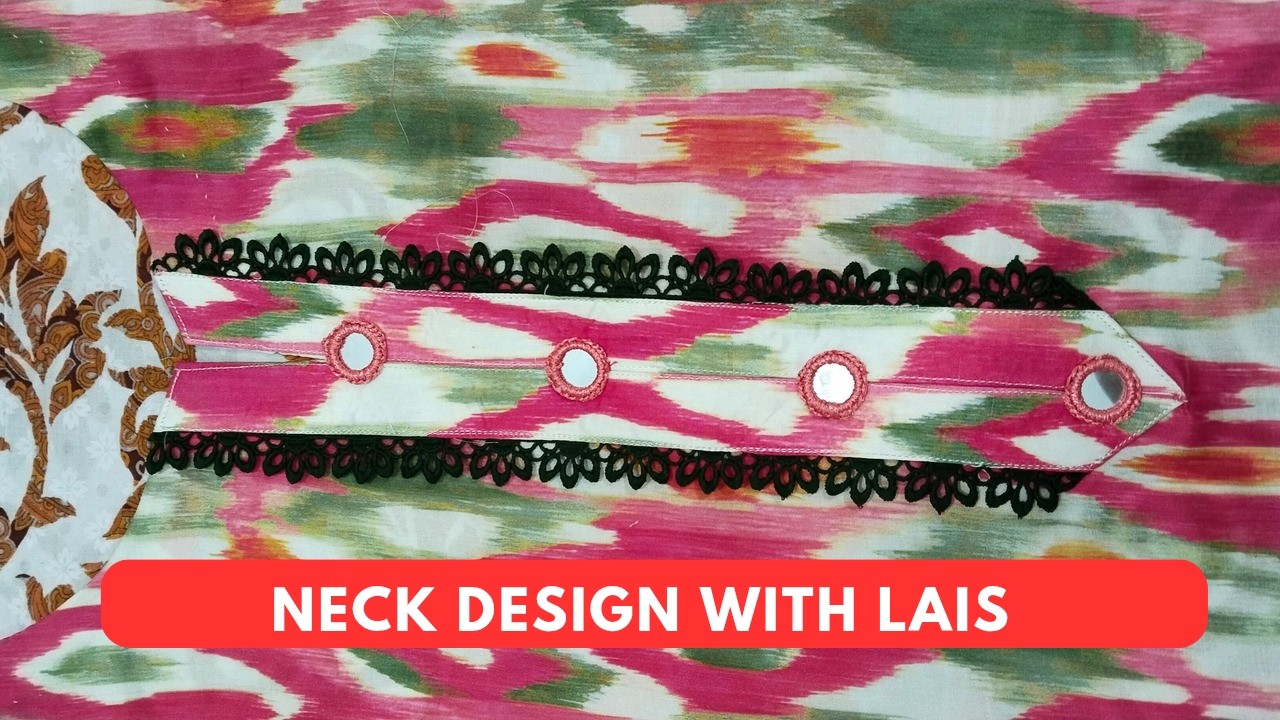 Easy neckline with lais design
