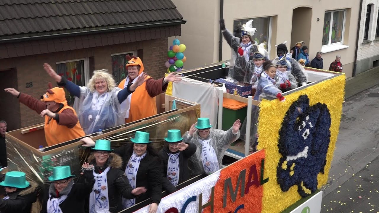 Rosenmontagszug Live in der Beckumer Elmstraße 2023