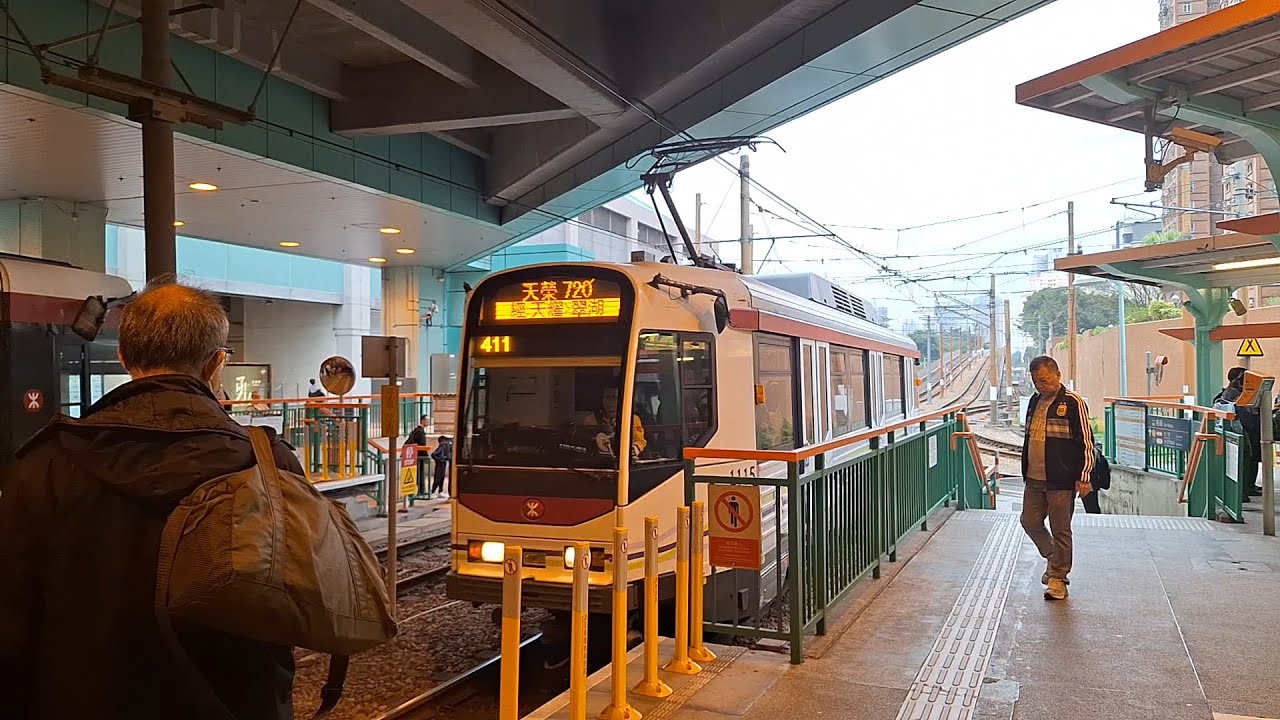 【上課日路綫】2024-12-10 港鐵輕鐵720綫+751P綫第四期列車（1115）兆康至天水圍全程行車片段