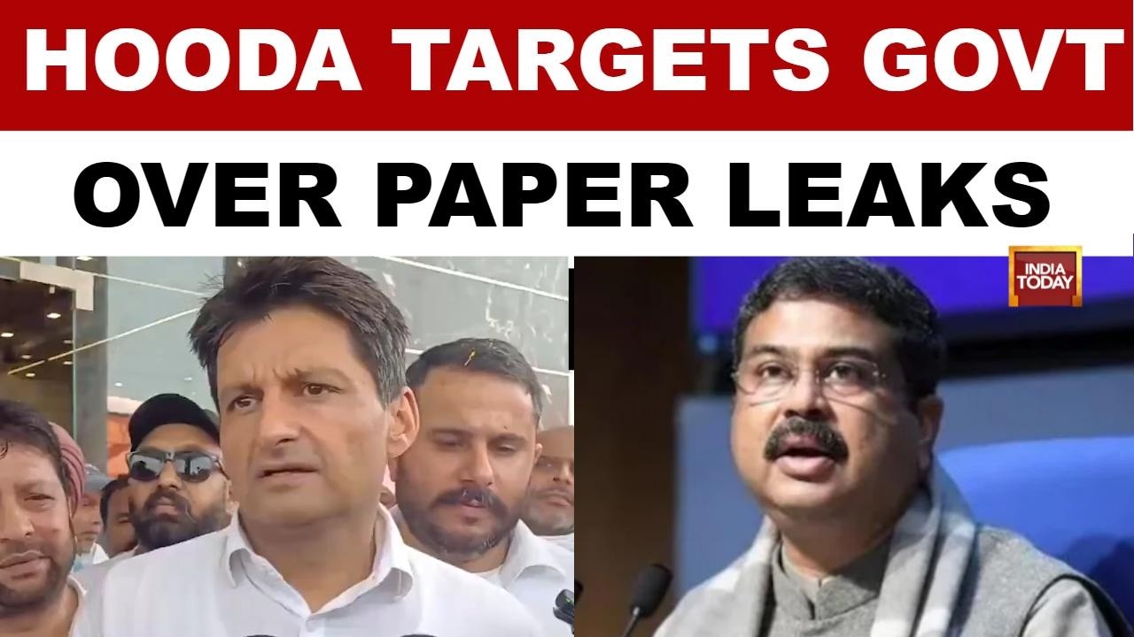 CBSE, NEET Row: Deepender Hooda Demands Pradhan's Resignation, Slams CBSE Chairman's Transfer