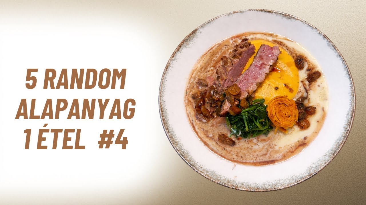 Abb&oacute;l főz&ouml;l, amit &eacute;n mondok! | 5 random alapanyag, 1 &eacute;tel #4 r&eacute;sz