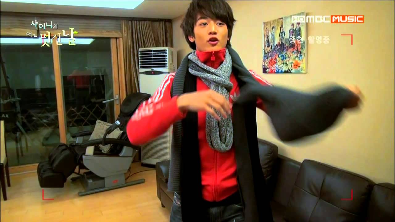 SHINee`s one fine day #1 - the night before they left in dormitory