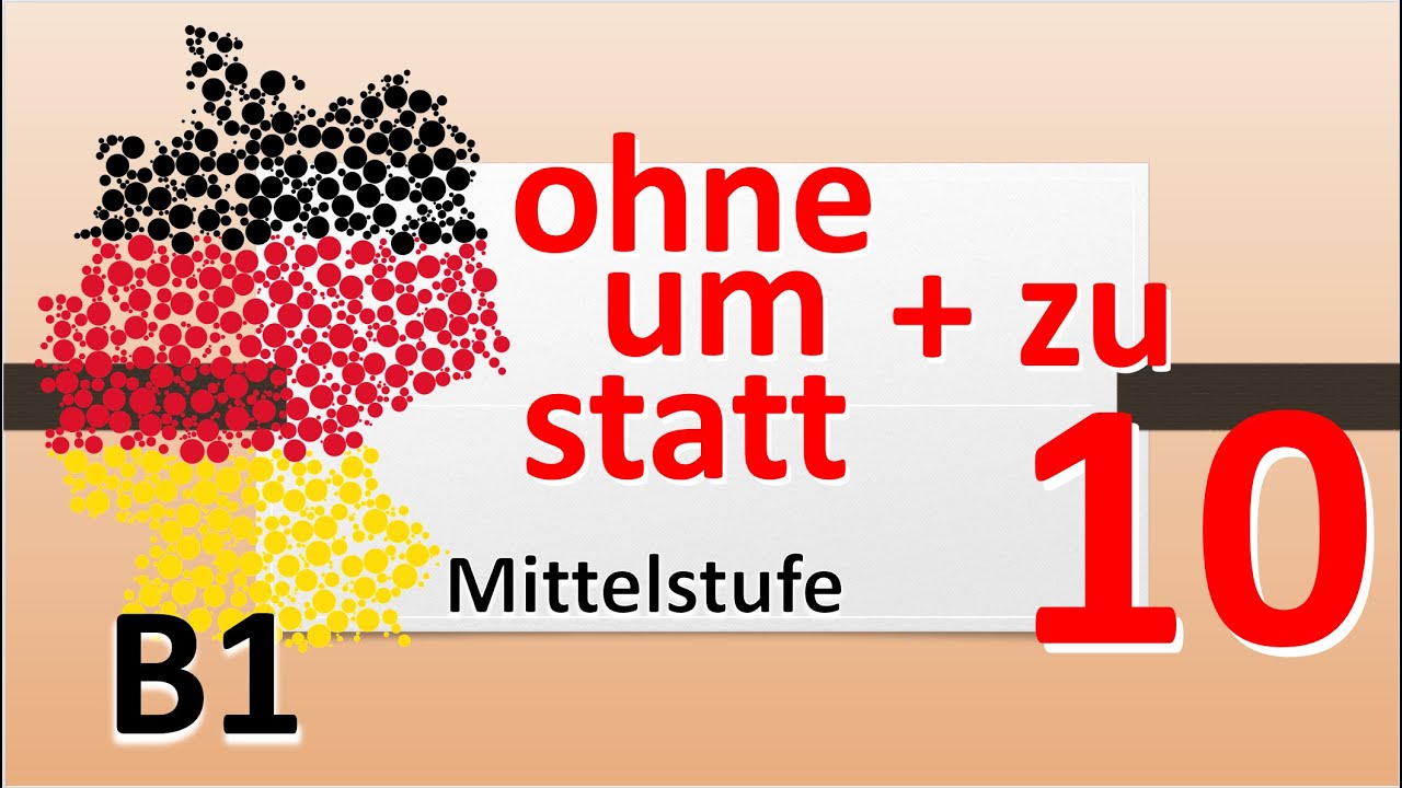A2/B1/B2  Um zu / Ohne zu / Statt zu в немецком. Инфинитив + цу . #учитьнемецкий #deutschlernen