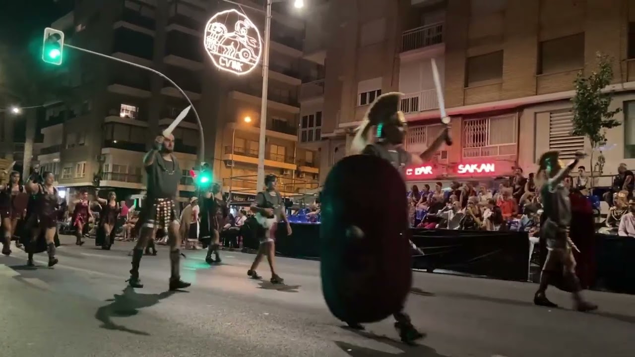 DESFILE LEGIONES ROMANAS CARTAGENA (CARTAGINESES Y ROMANOS) 2022