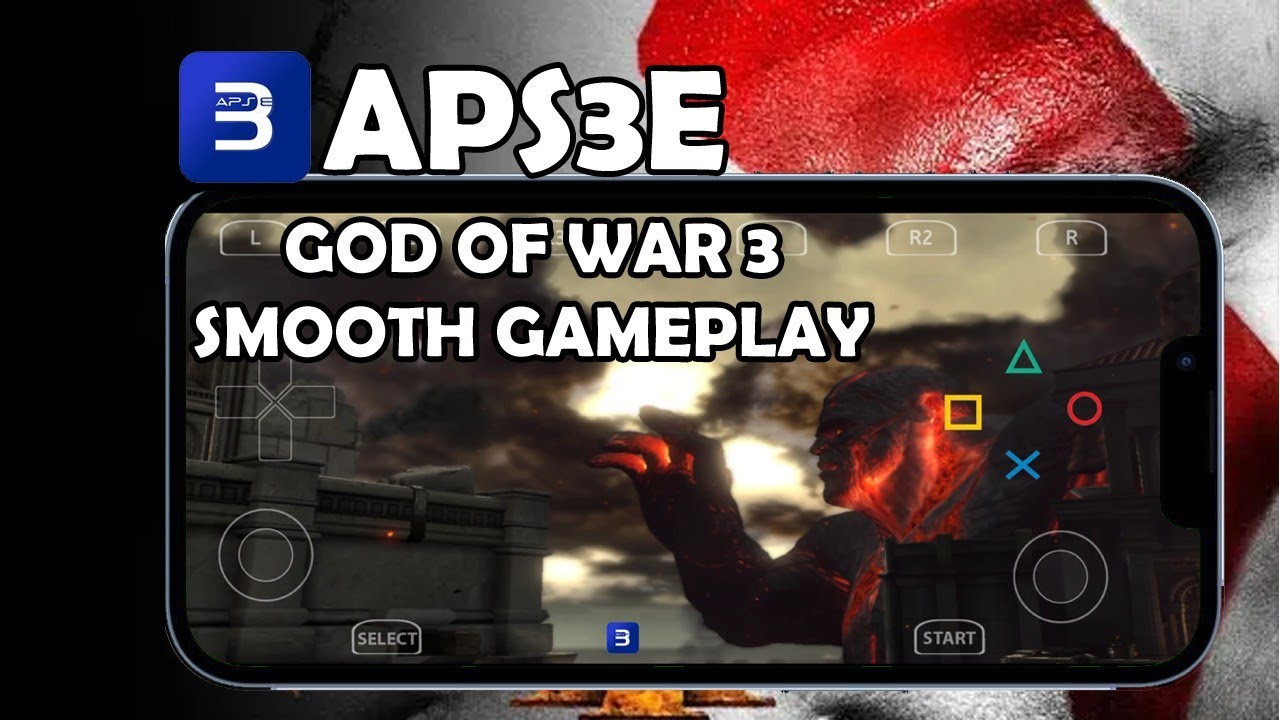 Aps3e Ps3 Emulator God of War 3 Smooth  Best Settings Gameplay