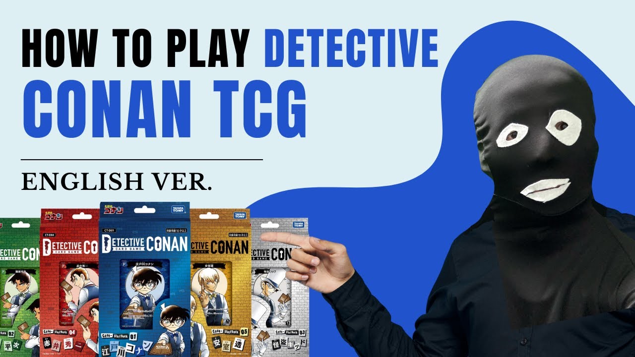 How to play Detective Conan TCG 【Conan Card Game】【English ver.】