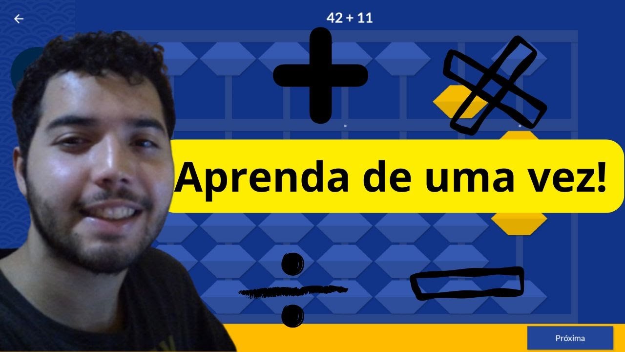 Como fazer contas de adição, subtração, multiplicação e divisão no Soroban
