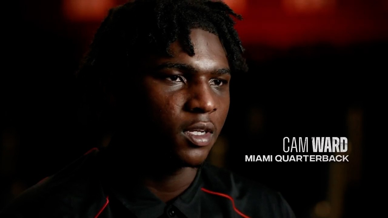 Cam Ward's journey from FCS to Miami's starting QB | College GameDay