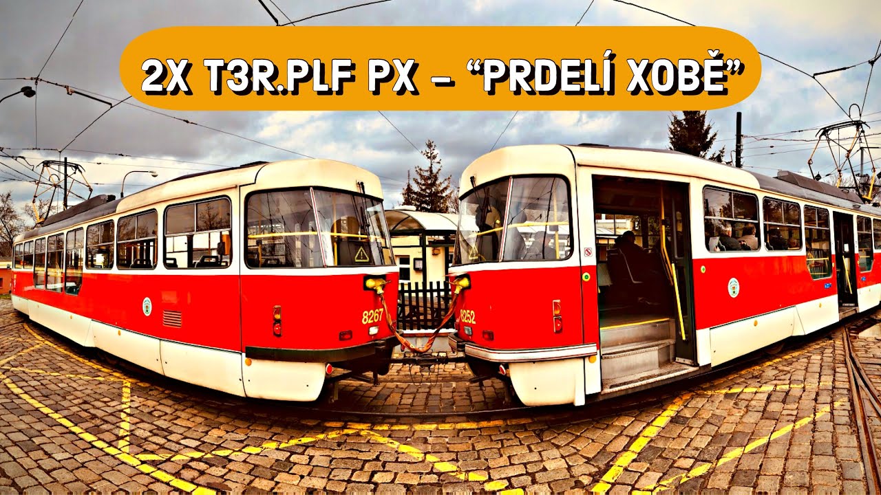 PX Souprava tramvají T3R.PLF