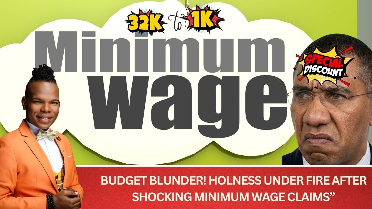 “Andrew Holness Budget Flop! $32,000 Minimum Wage Drop to $1,000? Jamaica Can’t Believe This!”