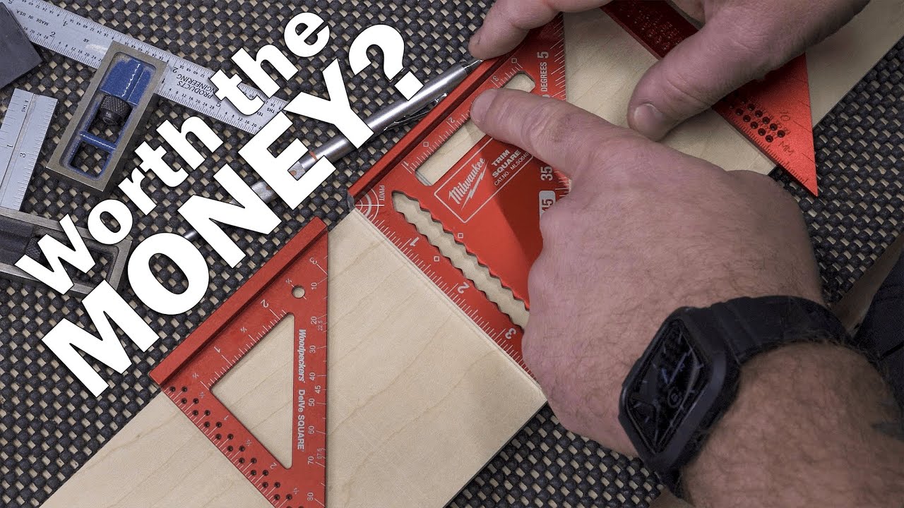 Is Cheaper Better? Woodpeckers DelVe Square / Milwaukee Trim Square / Drillpro Comparison