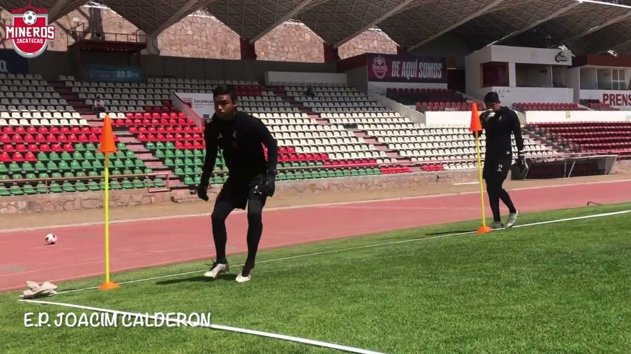 Entrenamiento de Porteros Mineros de Zacatecas 20 junio 2022