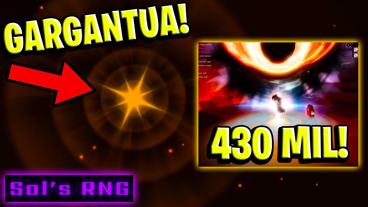 GARGANTUA IS INSANE! INSANE SOLS RNG ERA 7 CUT SCENES!